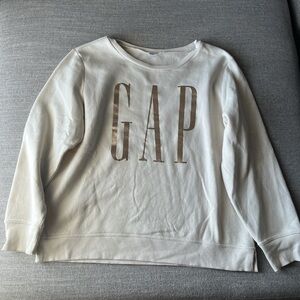 GAP Women’s Relaxed Gap Logo Sweatshirt Size L
